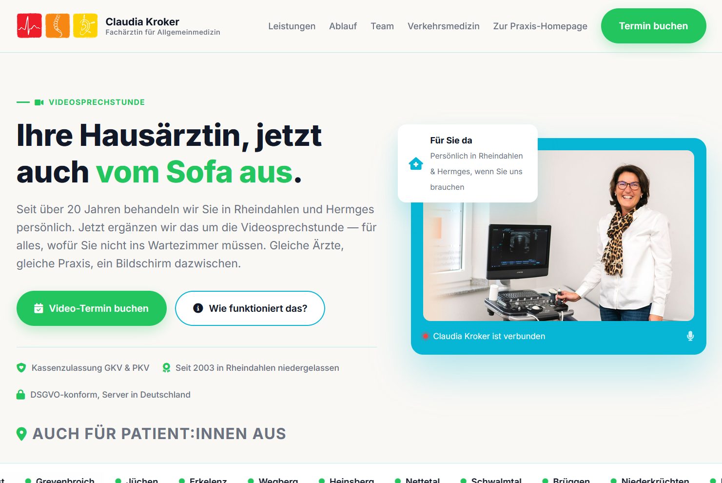 Videosprechstunde Mönchengladbach